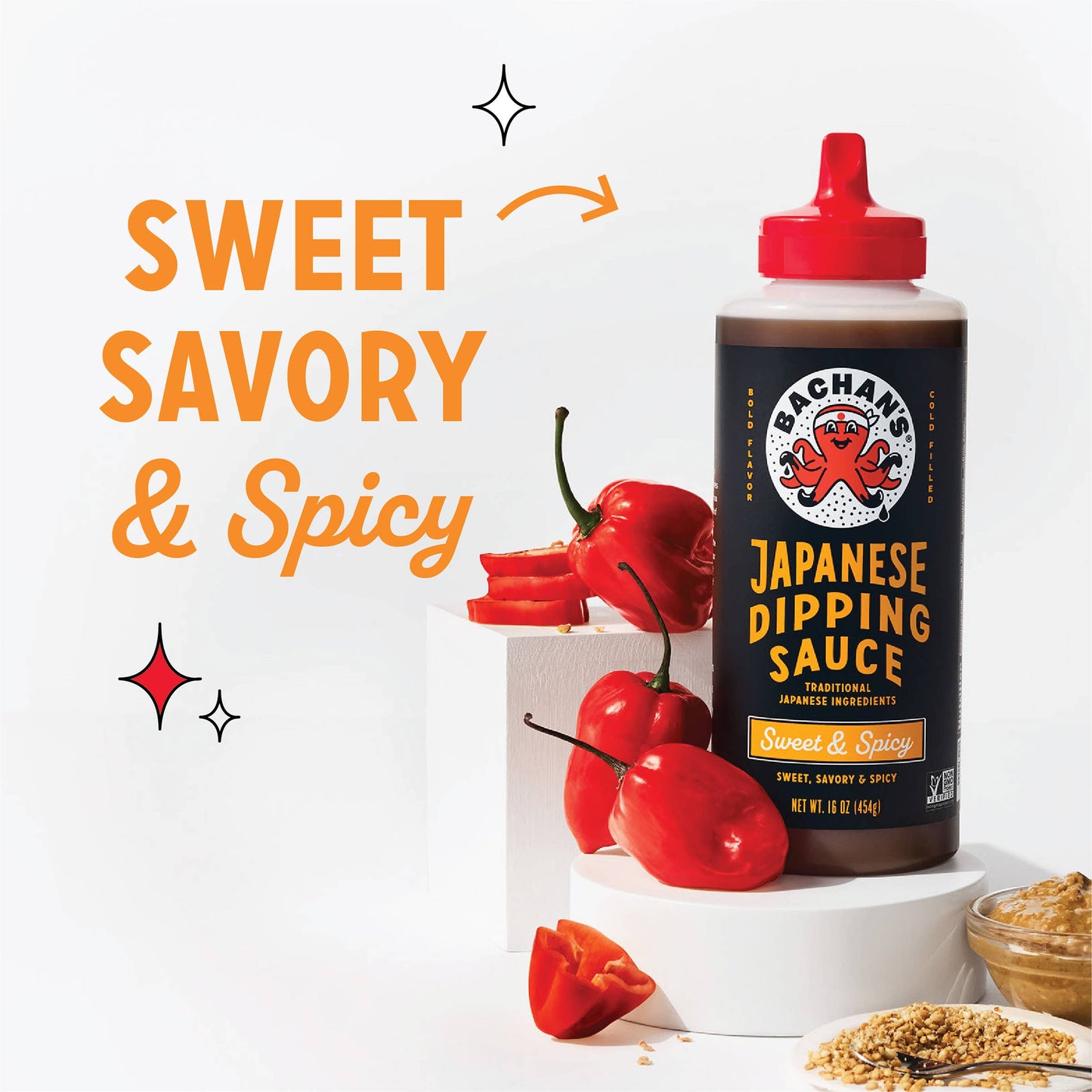 Spicy Sesame Japanese Dipping Sauce, 16oz