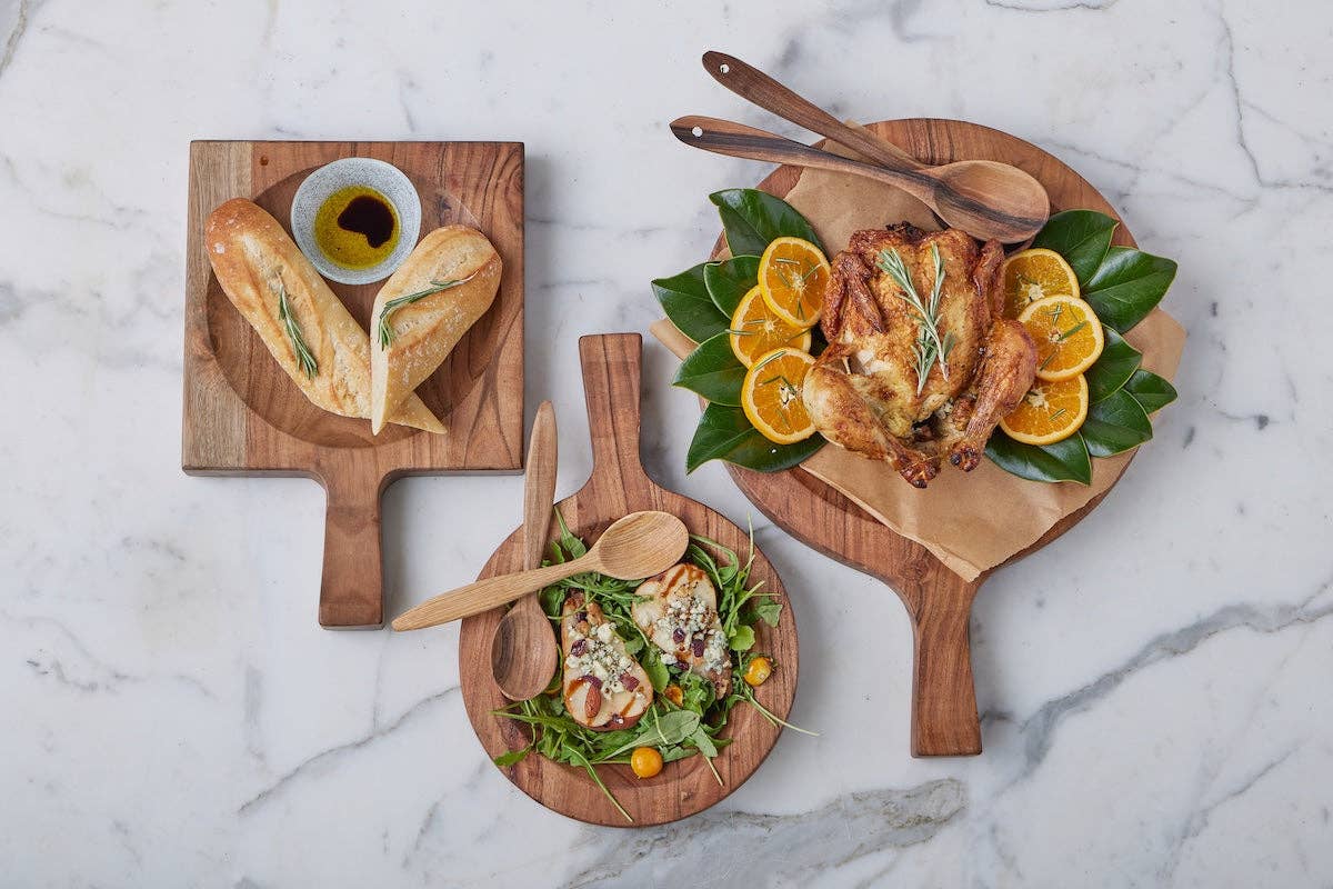 Italian Cutting Board Bowl, Large