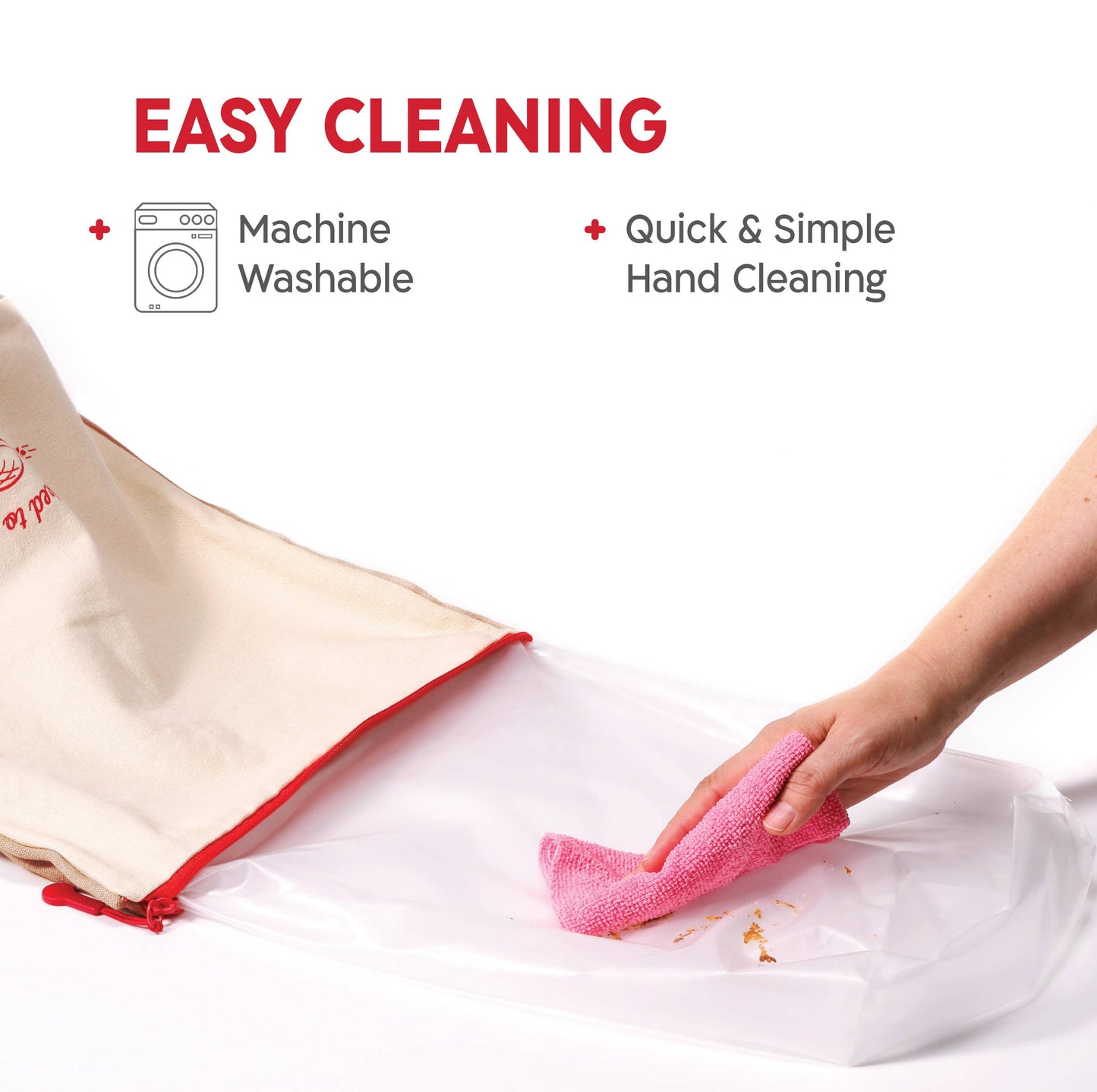 KneadAce Bread Bag, Double Pack