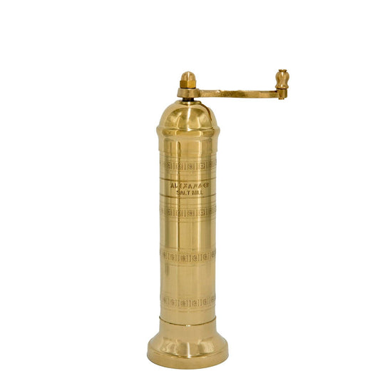The Original Greek Salt Mill - 8": 8" Brass Salt Mill