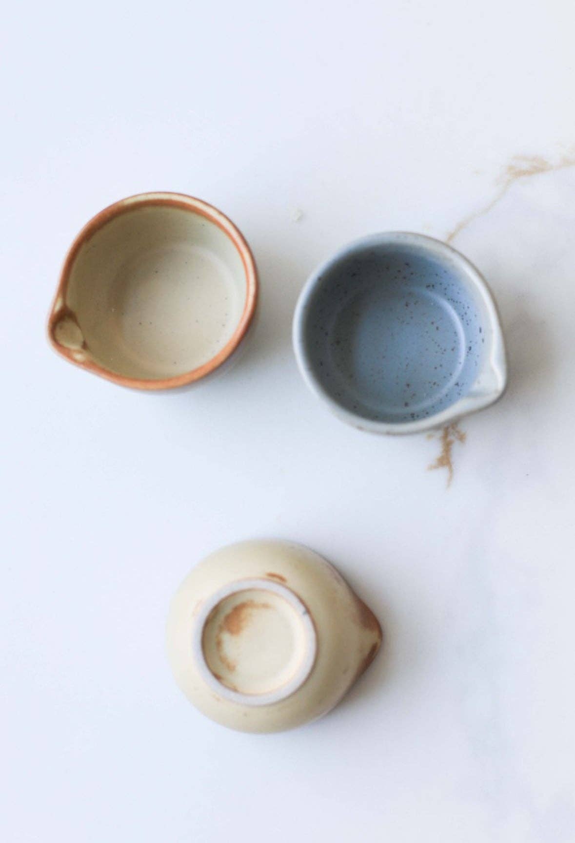 Mini Ceramic Pitcher: Yellow