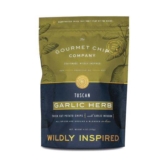Tuscan Garlic Herb Thick Cut Potato Chips