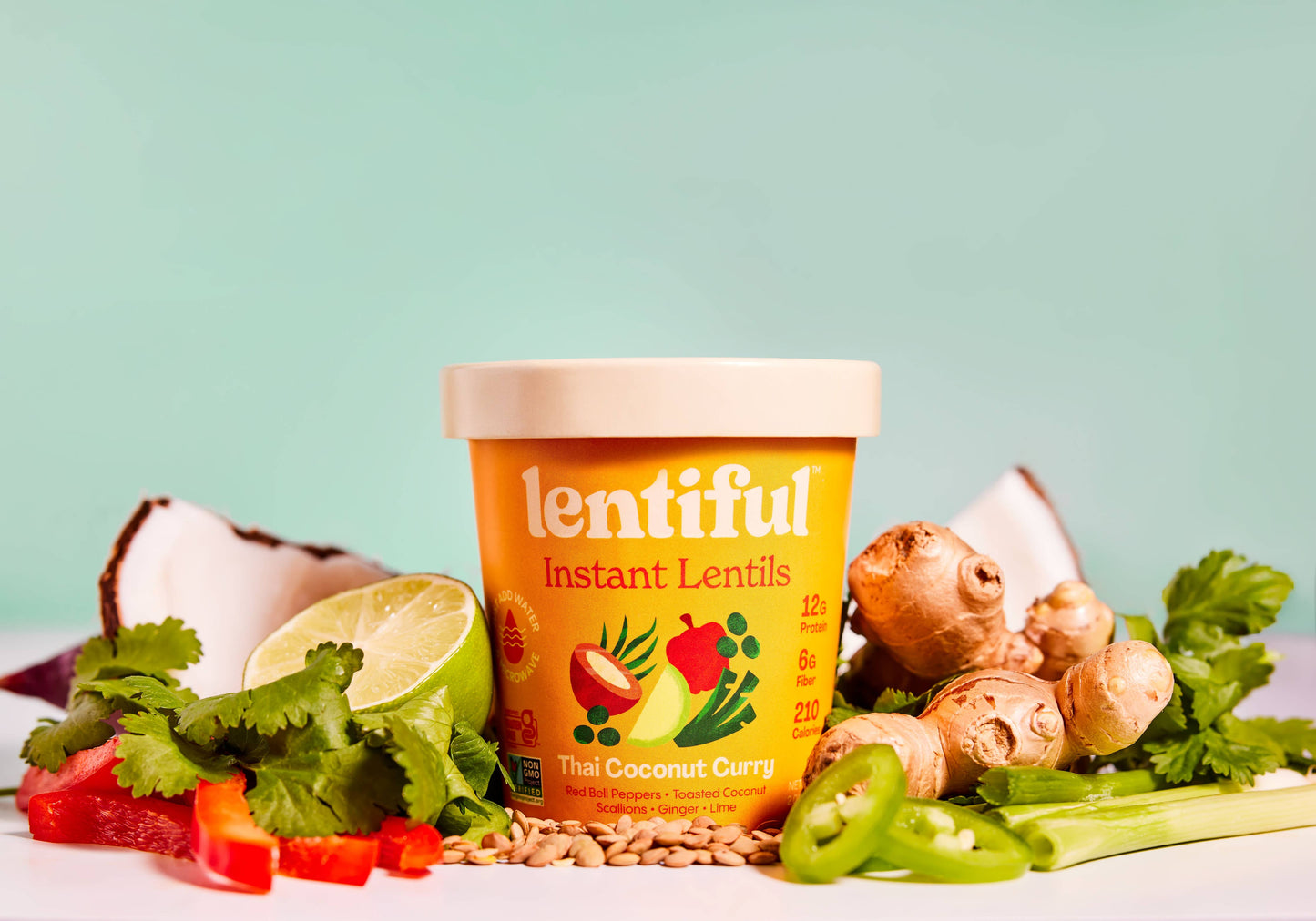 Thai Coconut Curry Instant Lentils