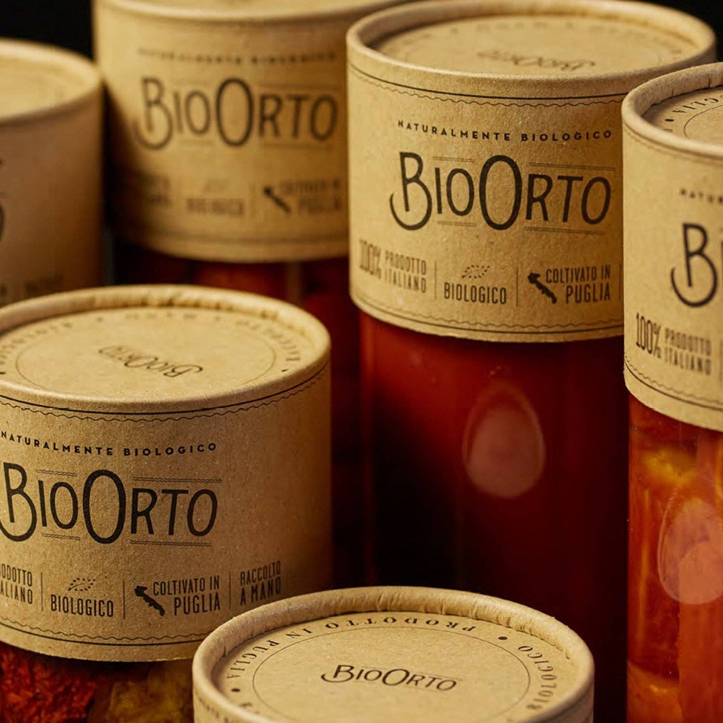 Bio Orto Organic Whole Peeled Tomatoes in Water