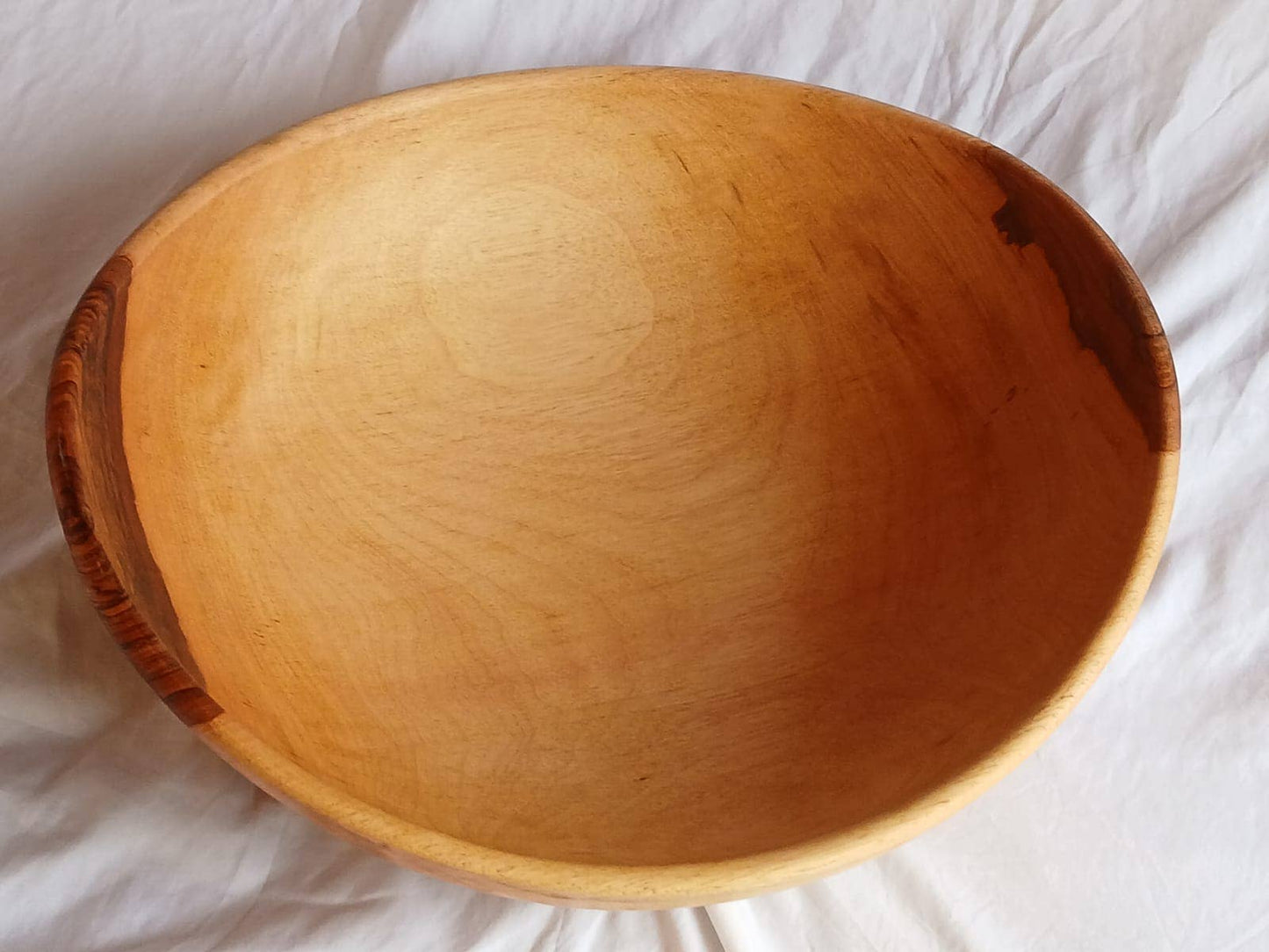 Extra Large (XL) 20 inch Contemporary "Wave" Wood Bowl