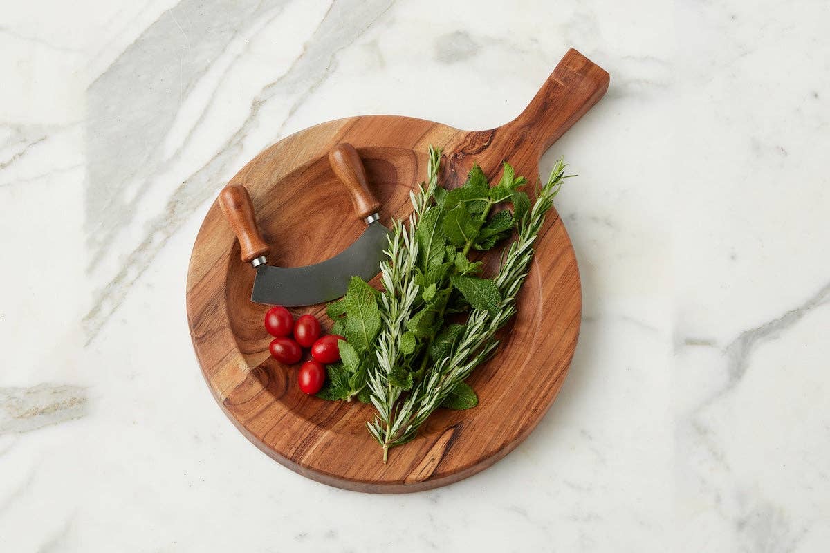 Italian Cutting Board Bowl, Large