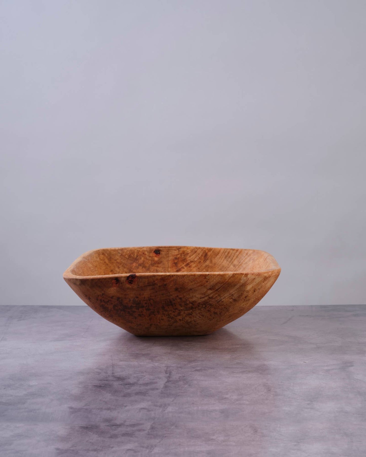 14" Medium Square Nesting Wood Bowl | Salad Bowl | Hardwood