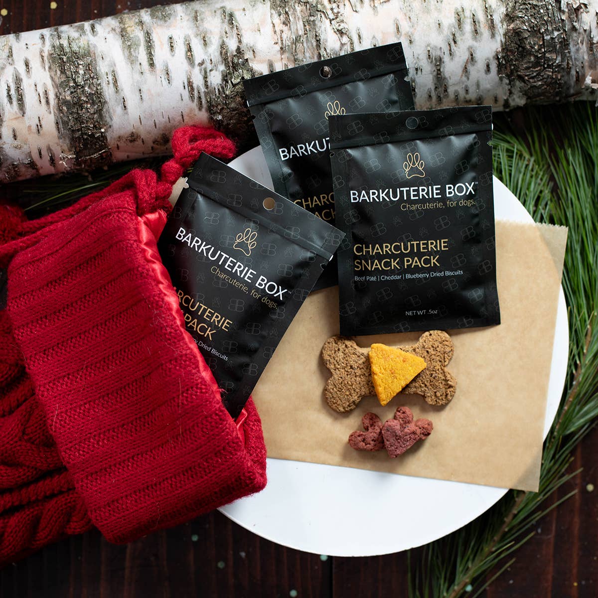 Charcuterie Dog Treat Snack Pack