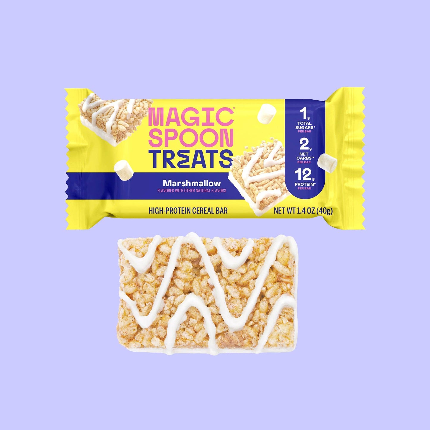 Marshmallow 12g Protein Treat