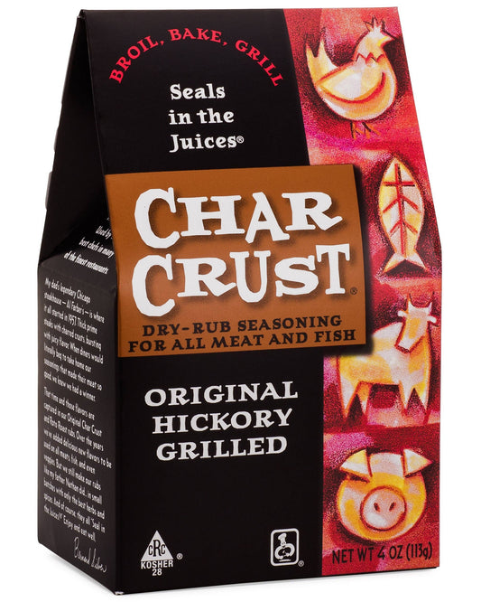 Char Crust Dry-Rub Seasoning Original Hickory