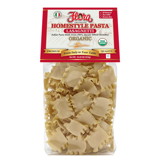 Homestyle Lasagnetti Pasta - Organic - 16.02 oz