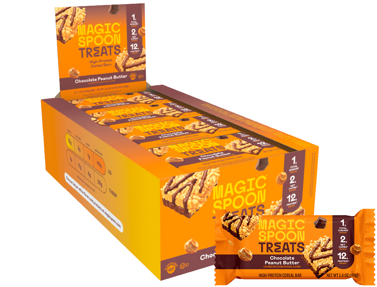 Chocolate Peanut Butter 12g Protein Treat