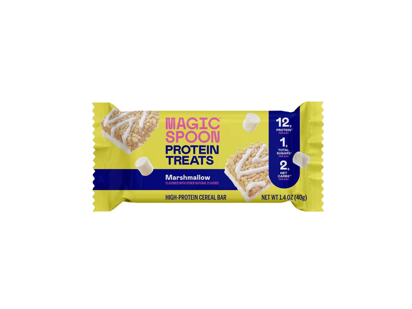 Marshmallow 12g Protein Treat
