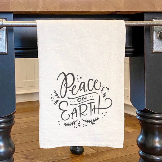 Peace on Earth, Christmas Tea Towel