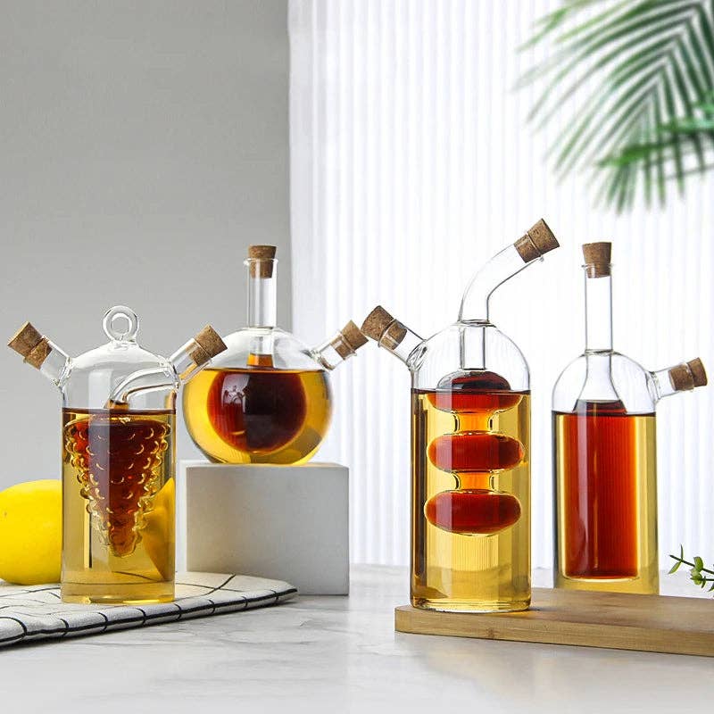 Madrid, 2-in-1 Oil & Vinegar Bottle