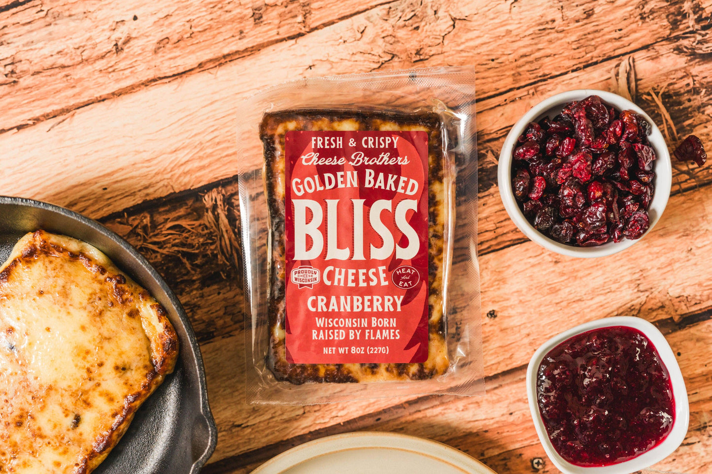 Cranberry Golden Baked Bliss Cheese