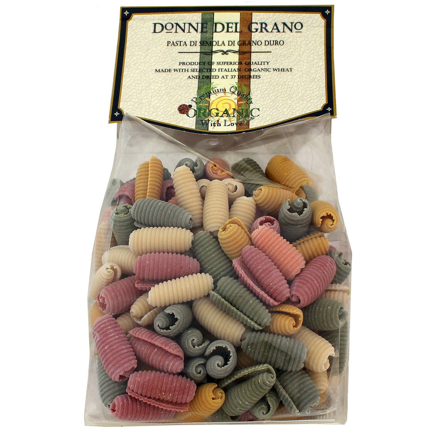 Organic Hermit Crabs (Paguri) Colored Pasta, 17.6oz