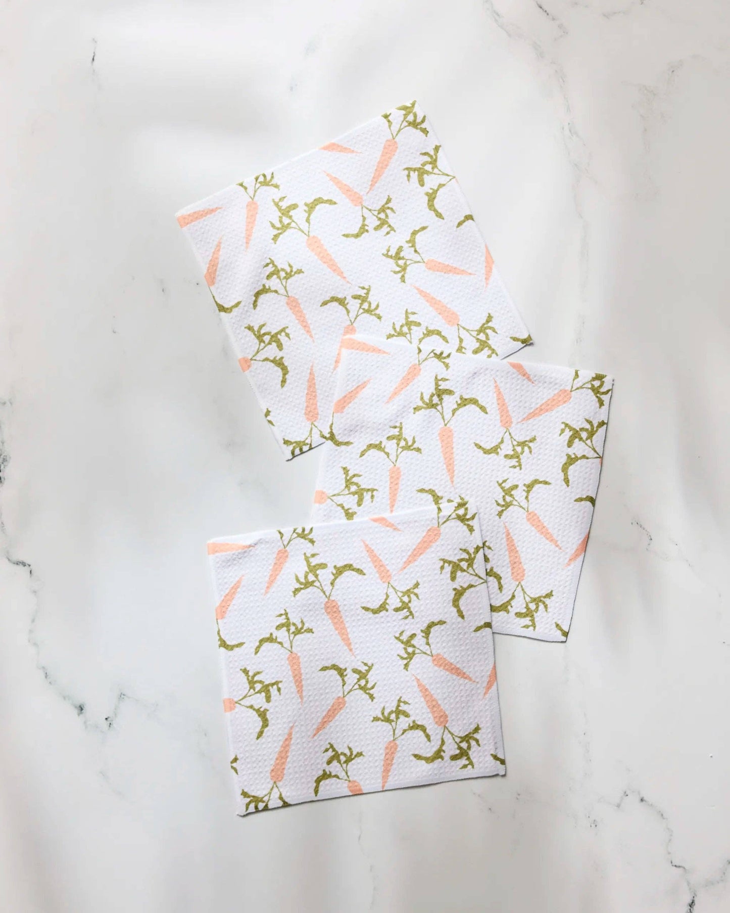 Carrot Toss Dishcloth Set