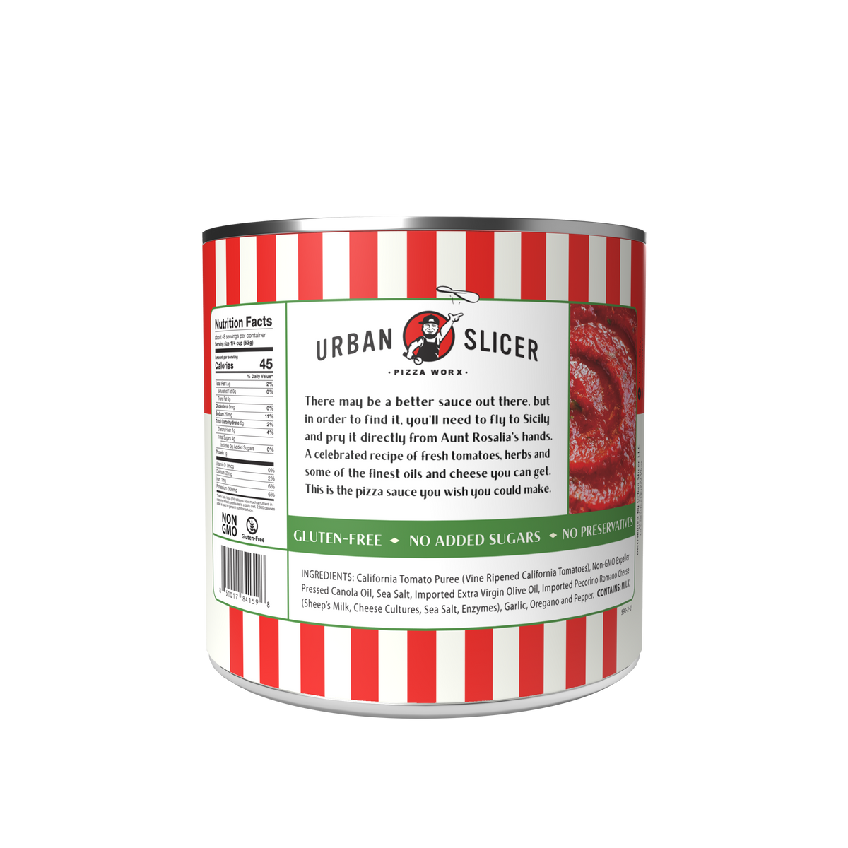 FOOD SERVICE Pizza Sauce #10 Cans (8lbs cans, very LARGE): 1 - Packages