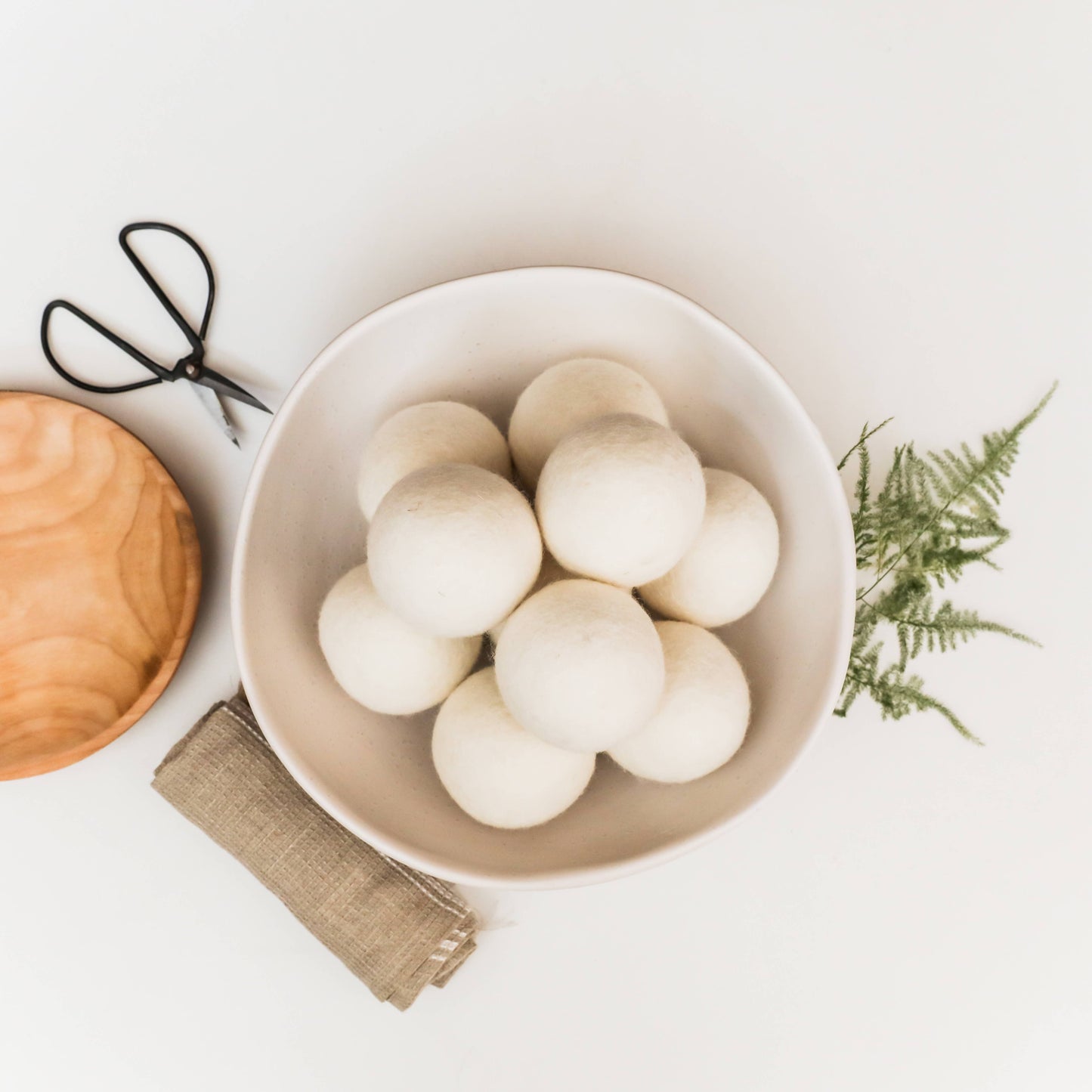 Smart Sheep Dryer Balls 6-Pack WHITE