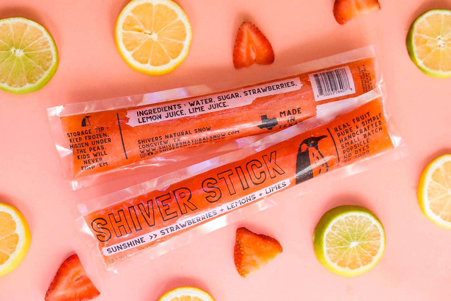 Sunshine, Strawberries + Lemons + Limes