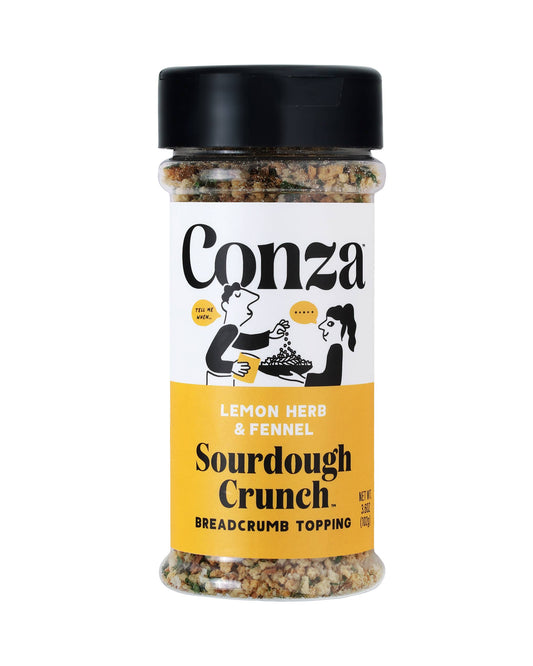 Sourdough Crunch Breadcrumbs Shake, Lemon Herb and Fennel