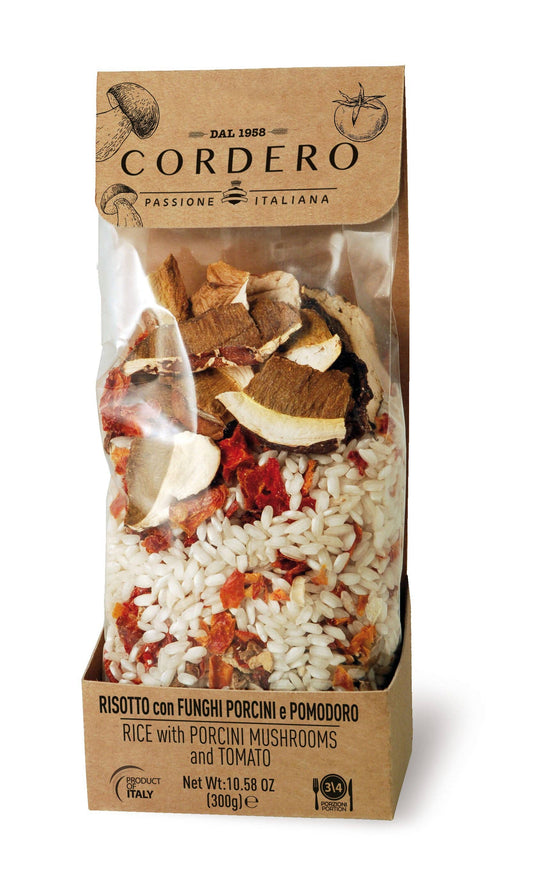 "Cordero" Risotto with Porcini mushrooms and Tomato, 10.58oz