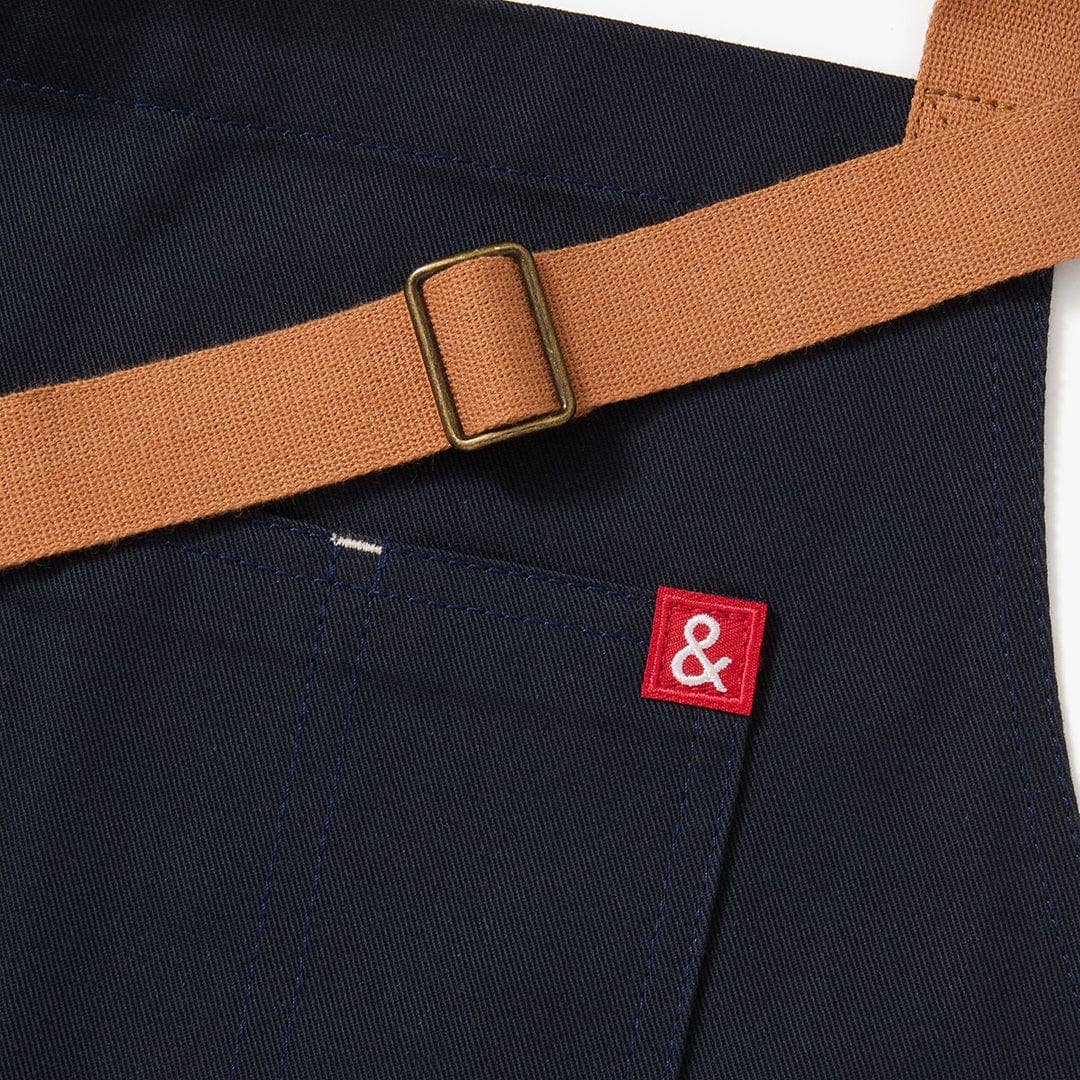 The Essential Apron, Midnight Cider Blue