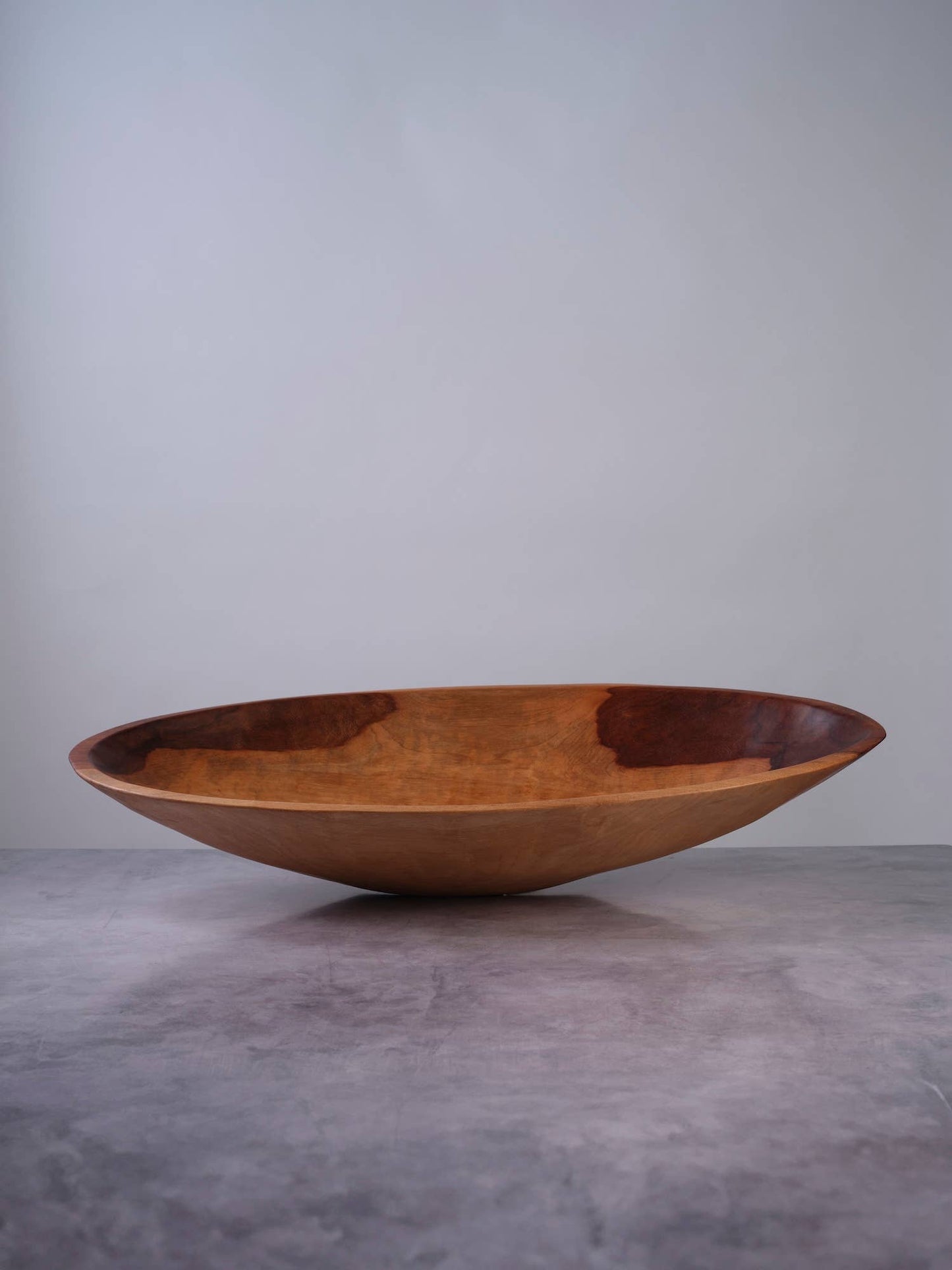 28" Extra Large Oval Wood Bowl, Salad Bowl, Table Decor