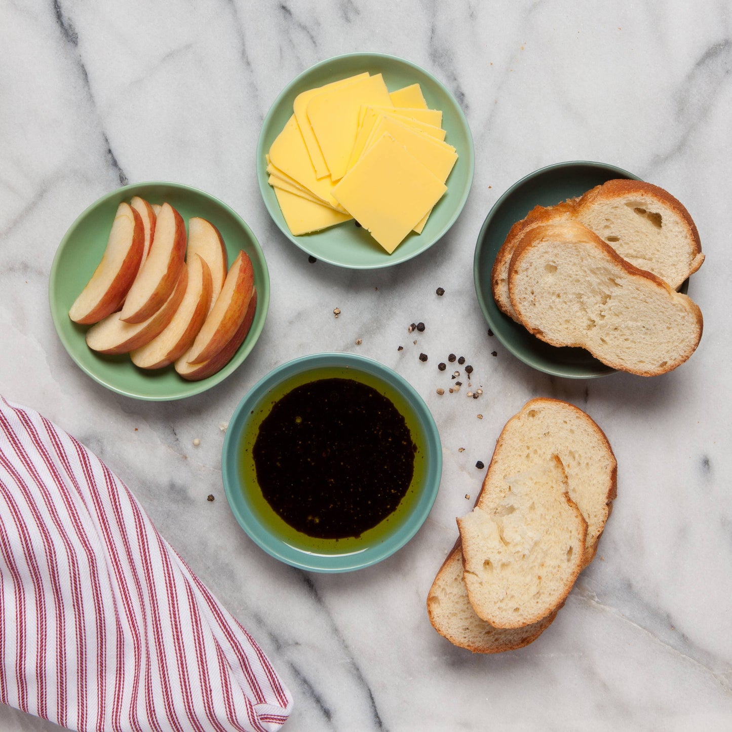 Leaf Dipping Dishes Set of 4