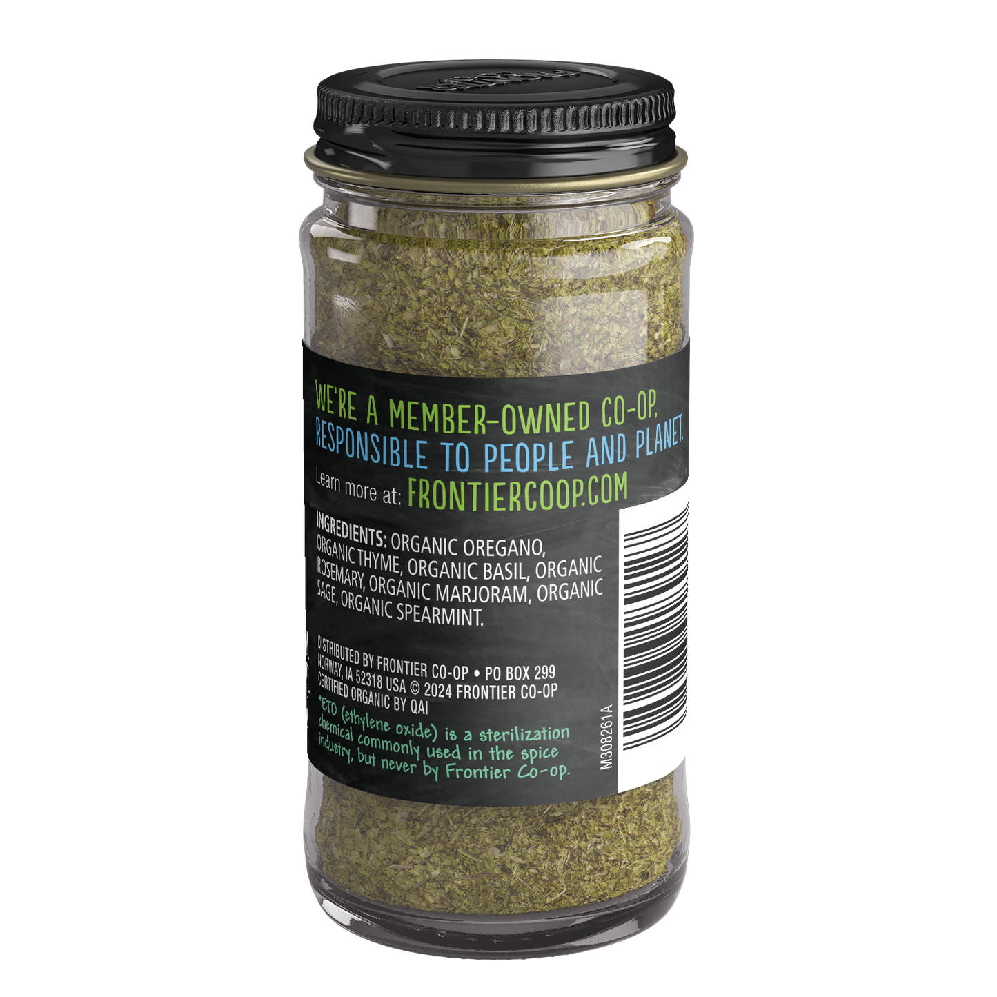Italian Seasoning, Organic, Kosher, Non Irradiated, 0.64 Oz