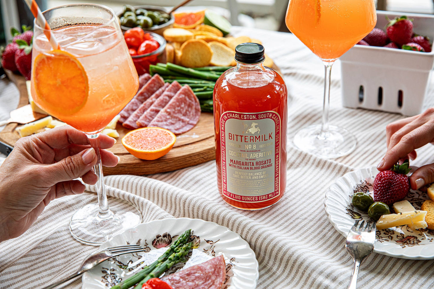 Bittermilk No.8, Margarita Rosato with Italian Blood Orange