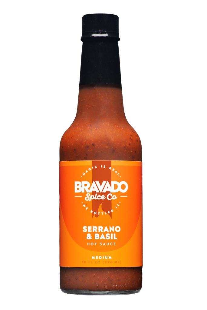 Serrano & Basil Hot Sauce