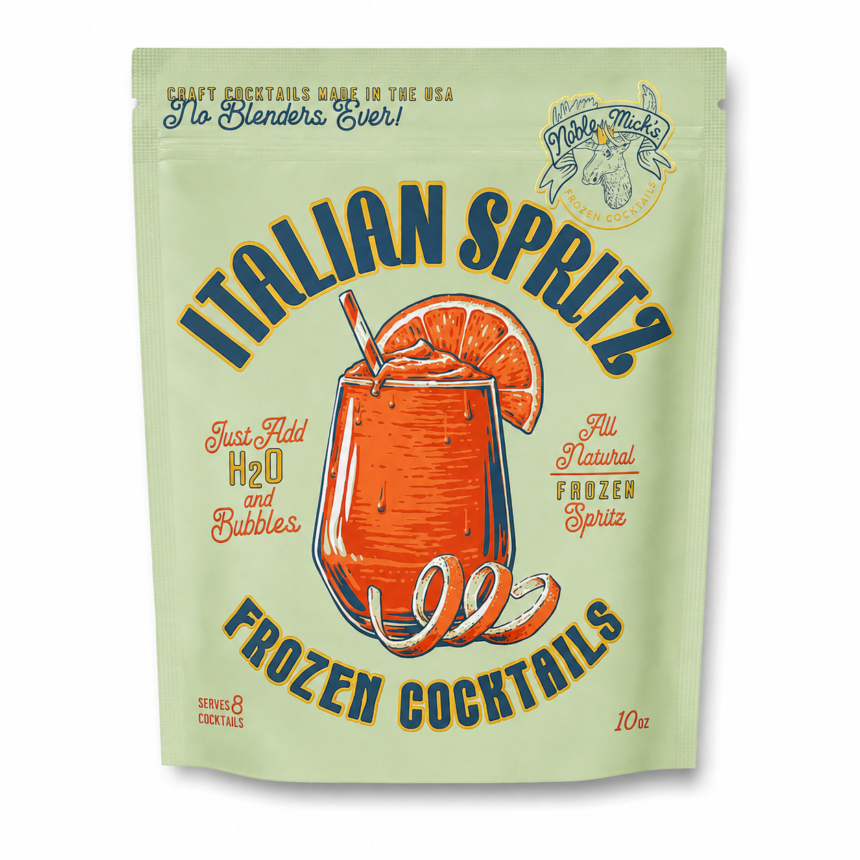 Italian Spritz Frozen Cocktail-Just add Water + Prosecco
