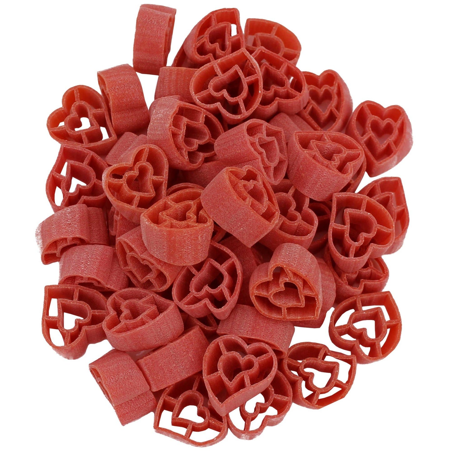 Organic Red Hearts Colored Pasta, 17.6oz