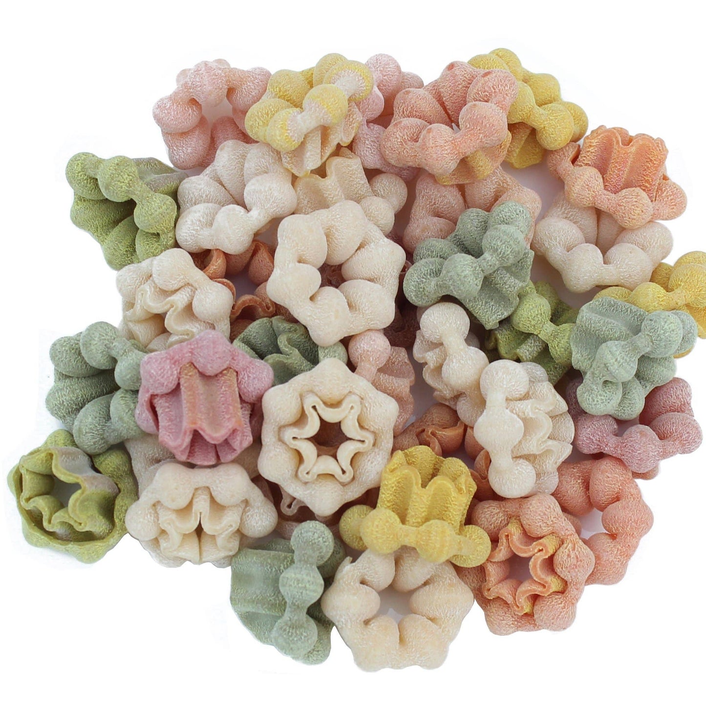 Organic Snowdrop (Bucaneve) Colored Pasta, 17.6oz