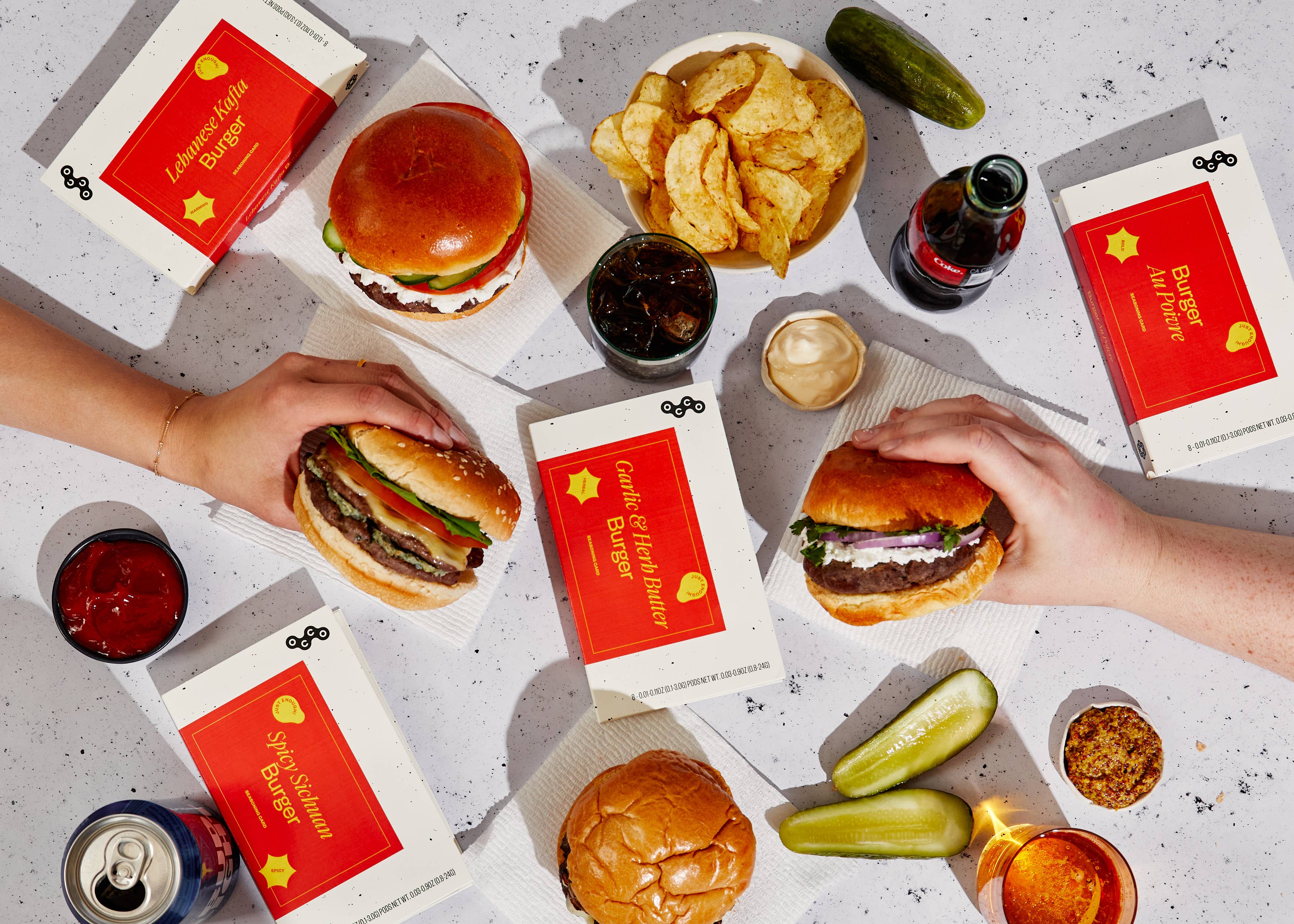 The Burger Sampler – The Oil Tree