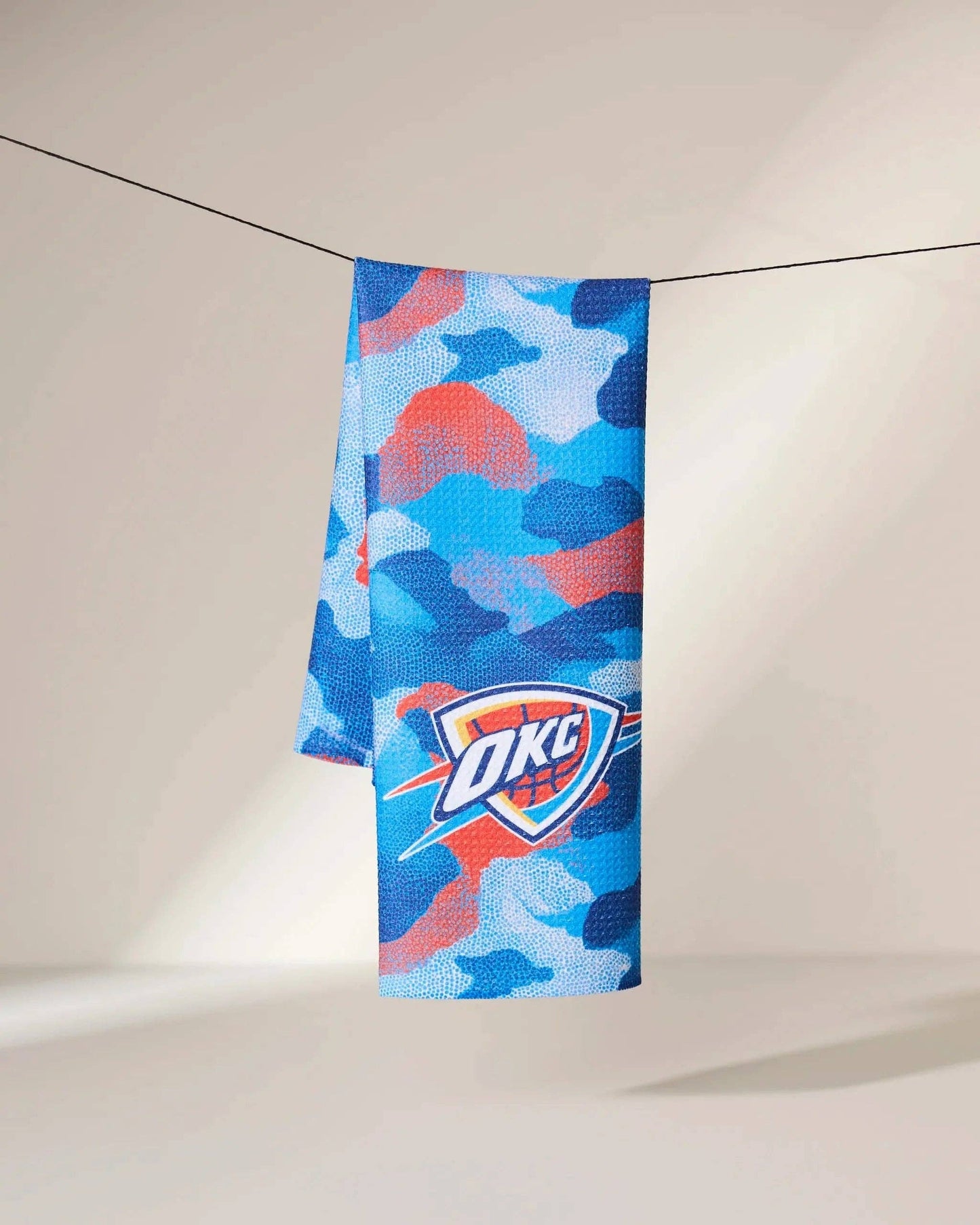 OKC Thunder Camo Tea Towel