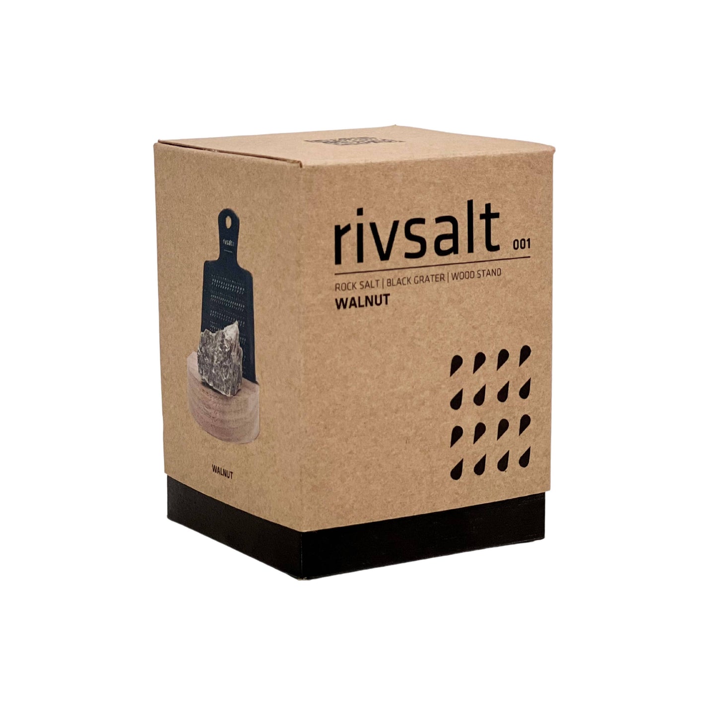 RIVSALT, Walnut Salt Rock Gift Set
