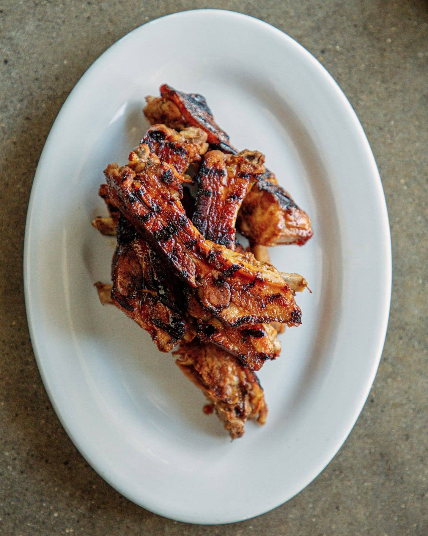 Hubby's Honey Glazed Ribs