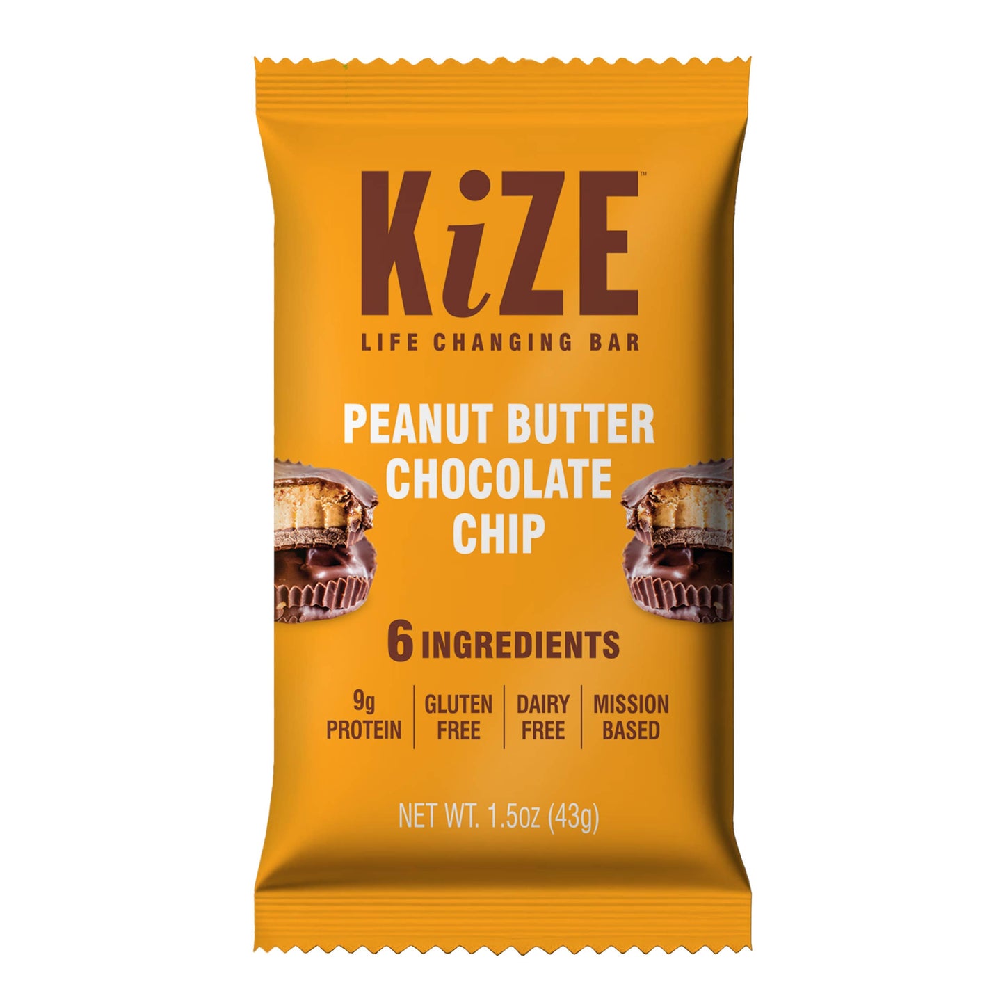 Peanut Butter Chocolate Chip, Protein Snack Bar, 1.5oz, 10ct