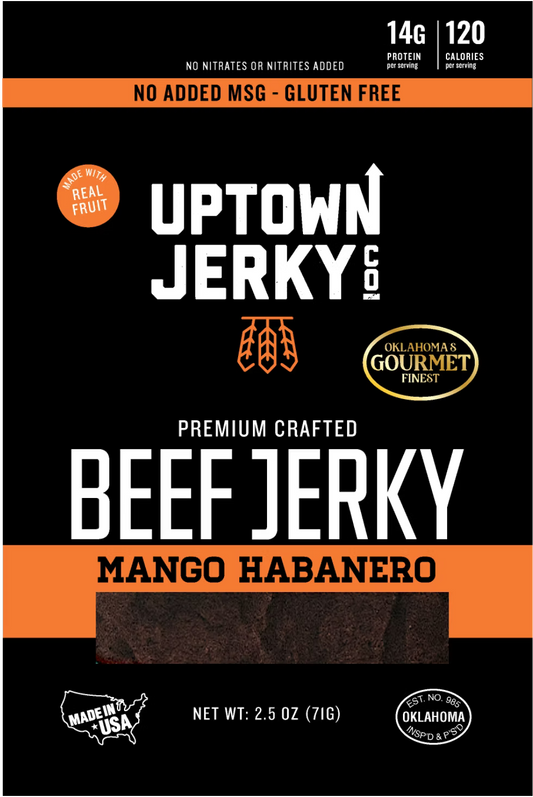 UPTOWN JERKY, Mango Habanero