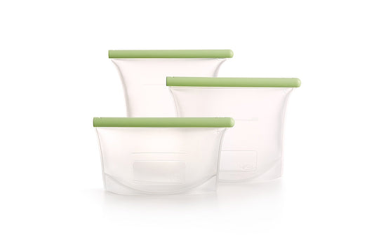 Reusable Silicone Bags, Set of 3