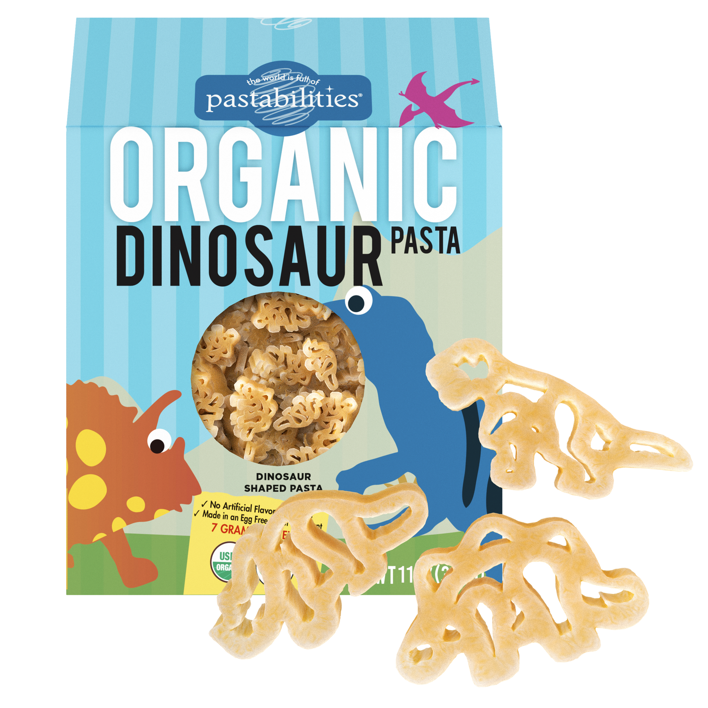 Organic Dinosaur Pasta