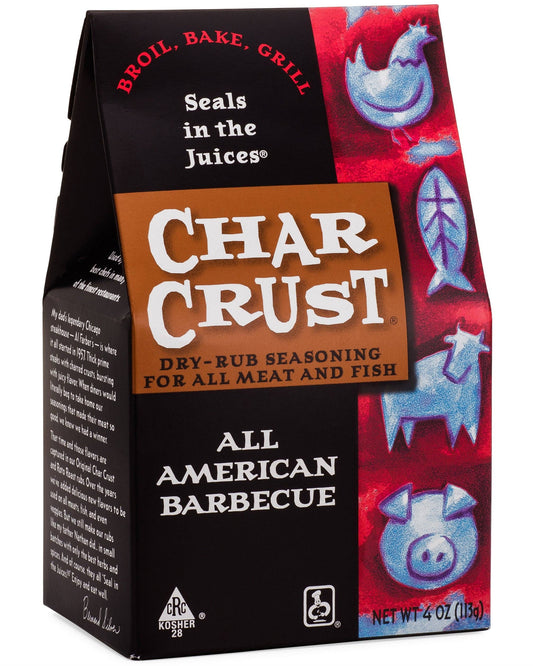 Char Crust Dry-Rub Seasoning All American Barbecue