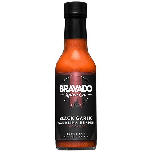 Black Garlic Carolina Reaper Hot Sauce