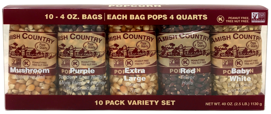 Assorted Popcorn, 4oz