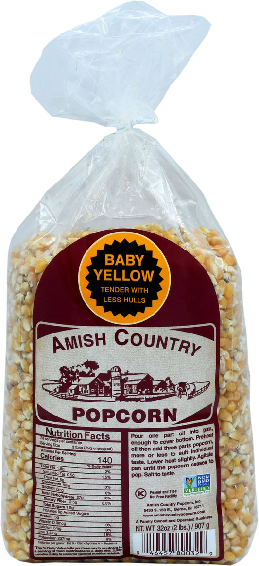 Bag of Baby Yellow Popcorn, 2lb