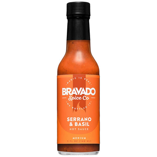 Serrano & Basil Hot Sauce