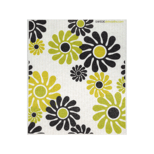 Swedish Dishcloth Modern Flowers Spongecloth